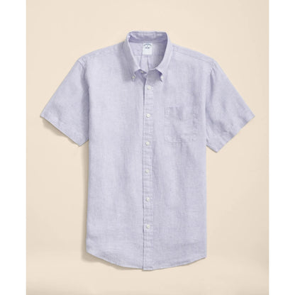 Irish Linen Short-Sleeve Sport Shirt