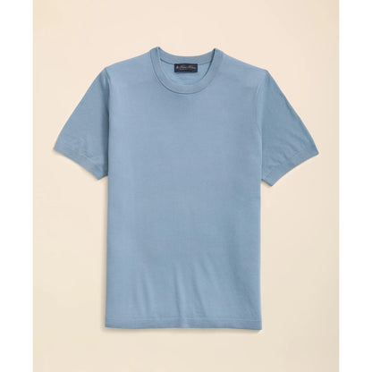 Lightweight Luxe All-Season Sweater, Short Sleeve Crewneck