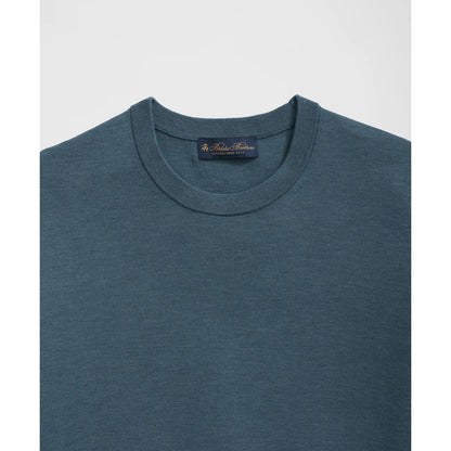 Lightweight Luxe All-Season Sweater, Short Sleeve Crewneck