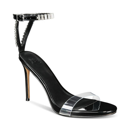Aaj by Aminah Women's Anastasia Embellished Open Toe Sandals