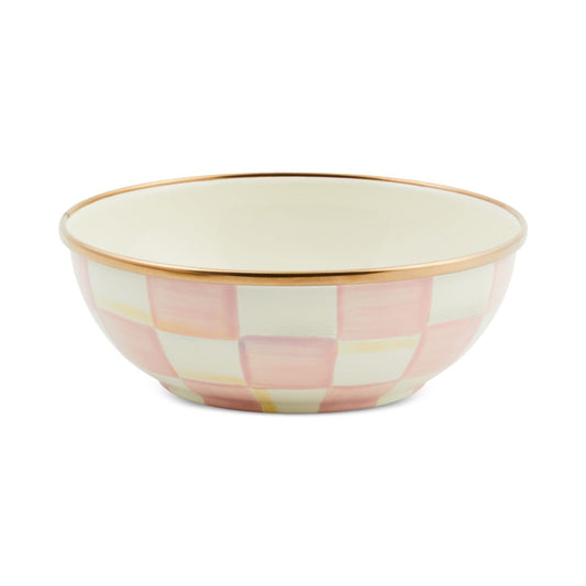 Mackenzie-Childs Rosy Check Everyday Bowl, 16-oz.