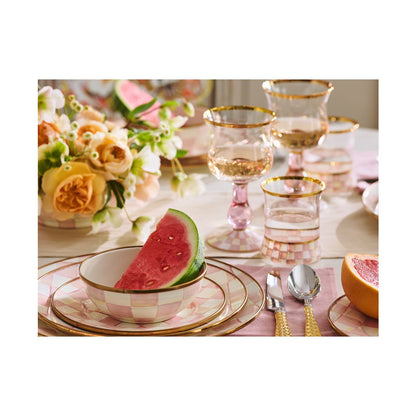 Mackenzie-Childs Rosy Check Everyday Bowl, 16-oz.