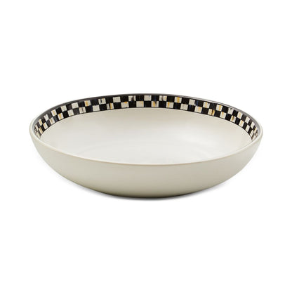 MacKenzie-Childs Courtly Check Everyday Pasta Bowls, Set of 4