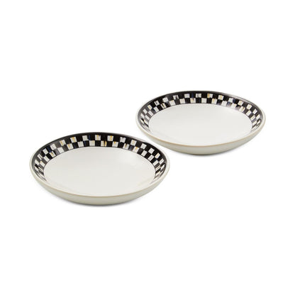 MacKenzie-Childs Courtly Check Everyday Pinch Bowls, Set of 2