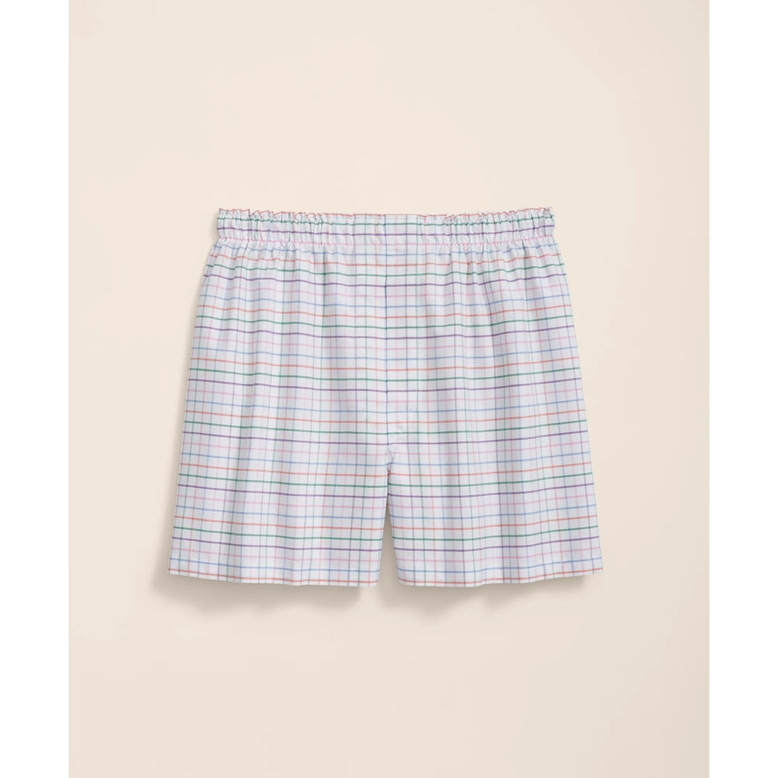 Cotton Broadcloth Tattersall Boxers