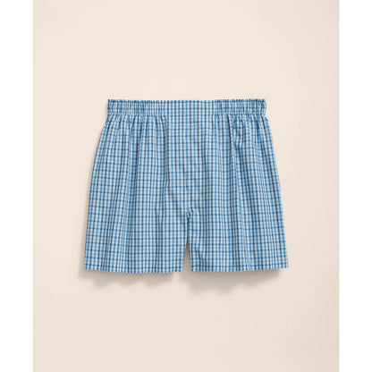 Cotton Broadcloth Windowpane Boxers