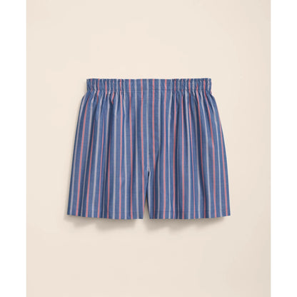 Cotton Broadcloth Striped Boxers