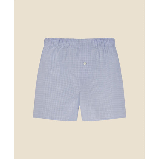 Slim Fit Cotton Broadcloth Windowpane Boxers