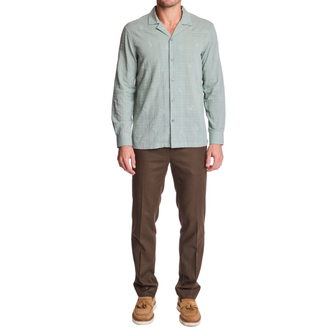 Paisley & Gray Men's Parker Embroidered Shirt