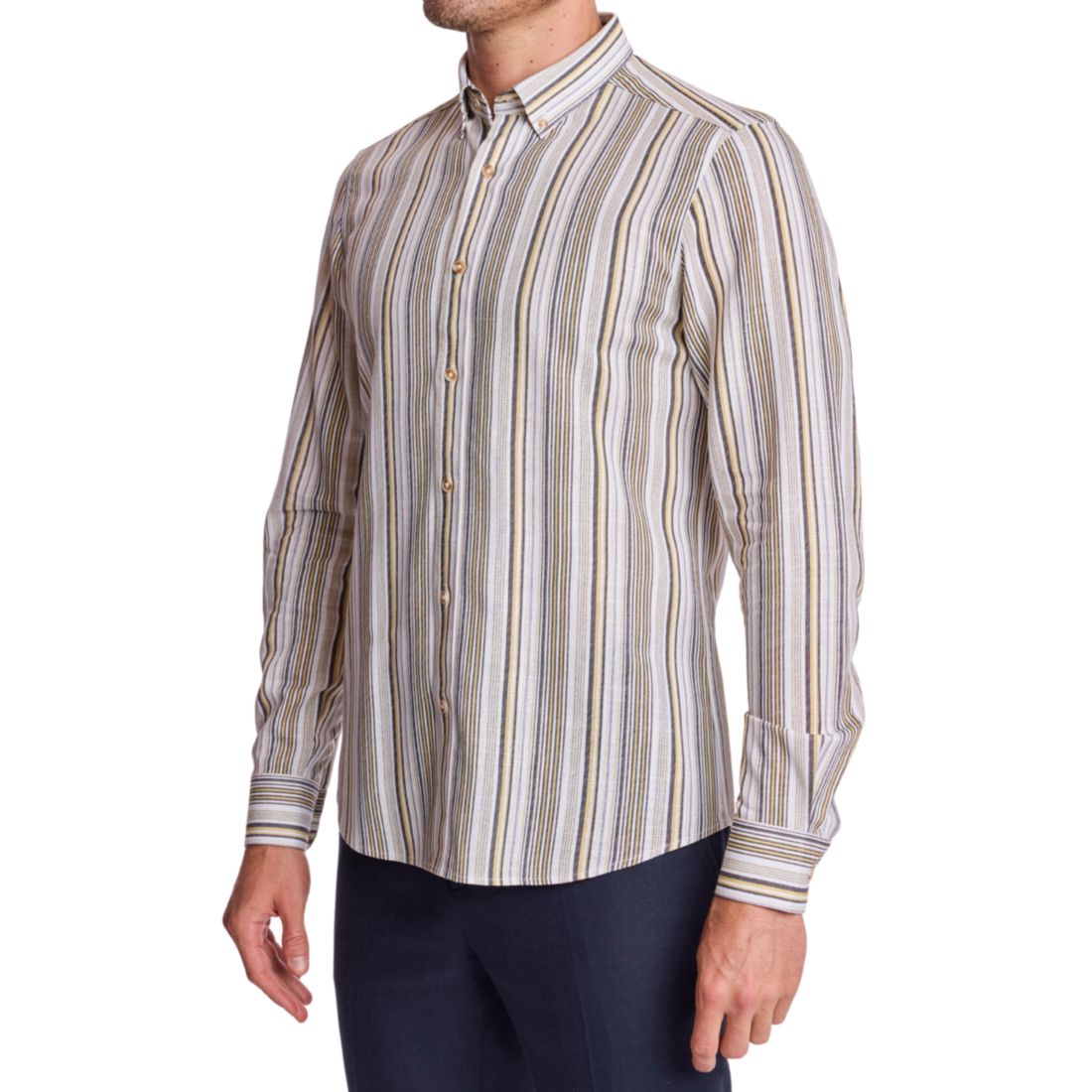 Paisley & Gray Men's Brian Striped Shirt