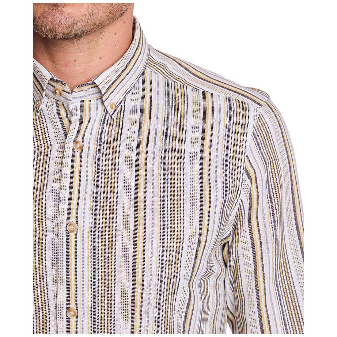 Paisley & Gray Men's Brian Striped Shirt