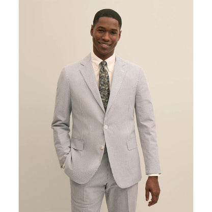 Classic Fit Cotton Seersucker 1818 Suit
