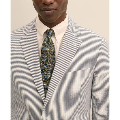 Classic Fit Cotton Seersucker 1818 Suit