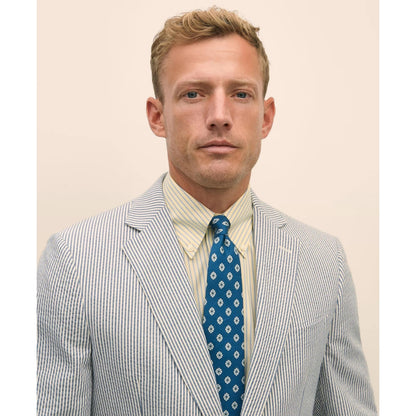 Classic Fit Cotton Seersucker 1818 Suit