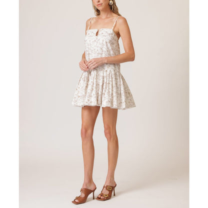 Line & Dot Women's Edwina Yarn-Trim Mini Dress