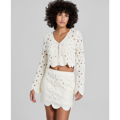 And Now This Petite Long-Sleeve Cardigan, Macy's Exclusive
