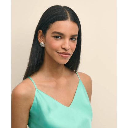 V-Neck Camisole in Washable Silk Charmeuse