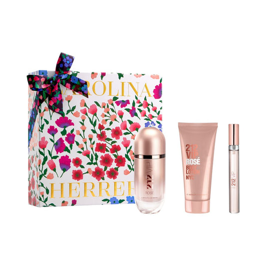 Carolina Herrera 3-Pc. 212 Vip Rose Eau De Parfum Gift Set