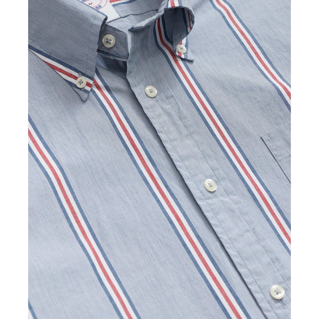 Friday Shirt, Poplin Ribbon Stripe
