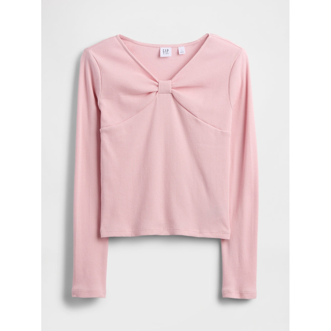 Girls' Bow-Neck T-Shirt