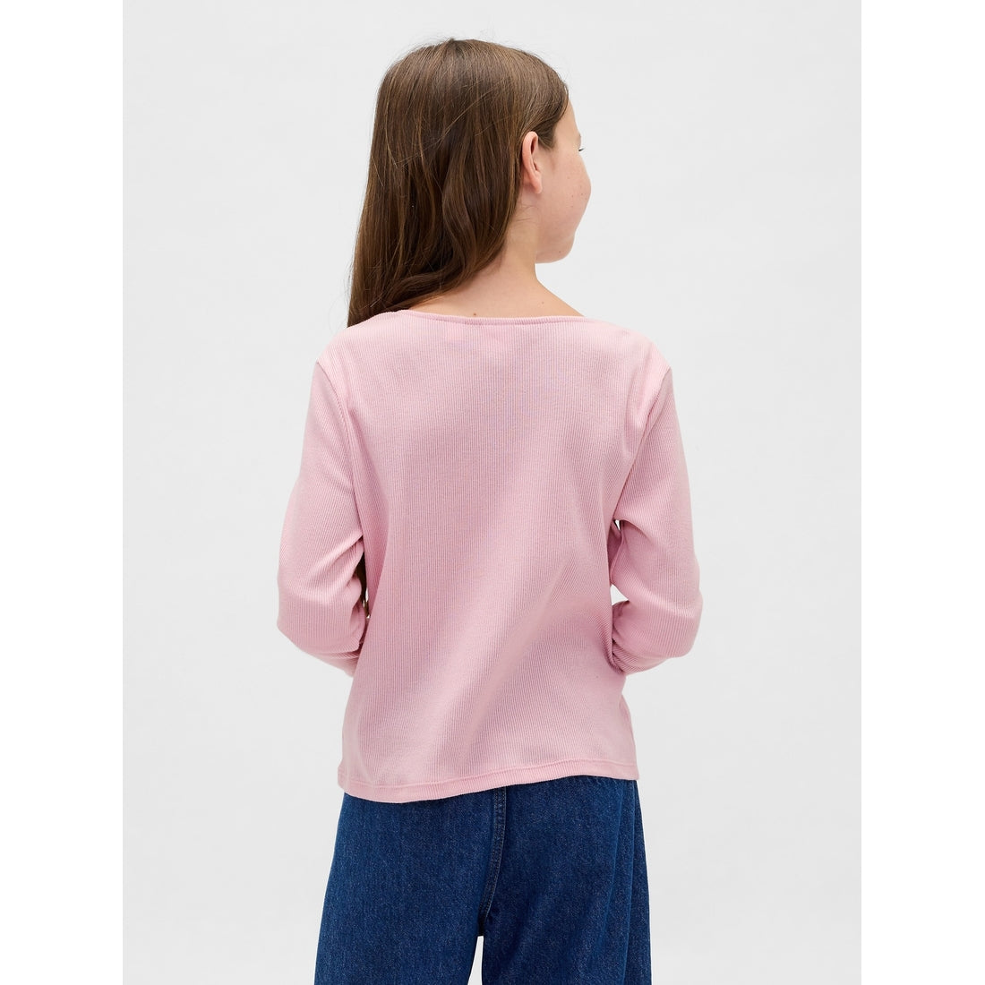 Girls' Bow-Neck T-Shirt