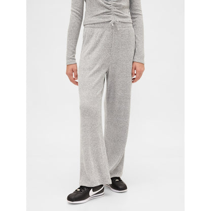 Girls' Softspun Rib Wide-Leg Pants