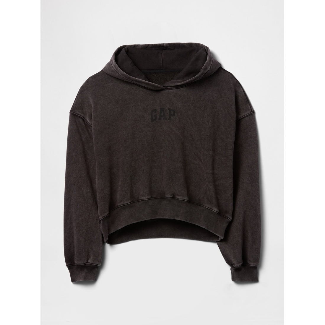 Women's Vintagesoft Oversized Crop Logo Hoodie