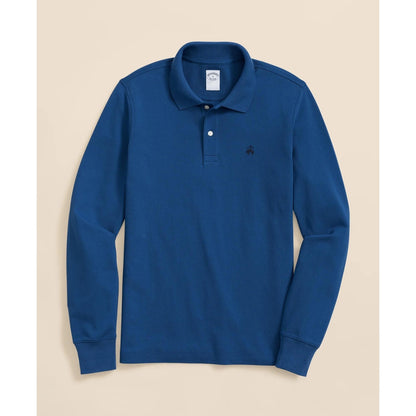 Golden Fleece Stretch Supima Long-Sleeve Polo Shirt