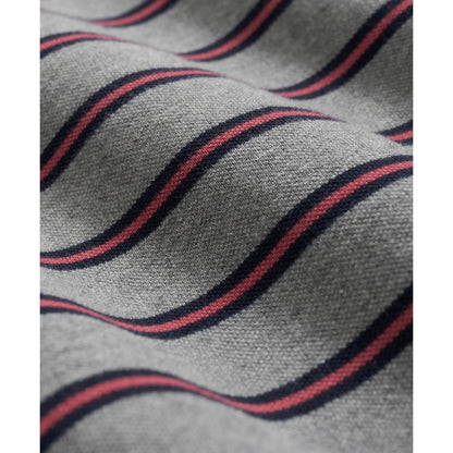 Golden Fleece Stretch Supima Long-Sleeve Striped Polo Shirt