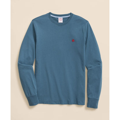 Supima Cotton Long-Sleeve Logo T-Shirt