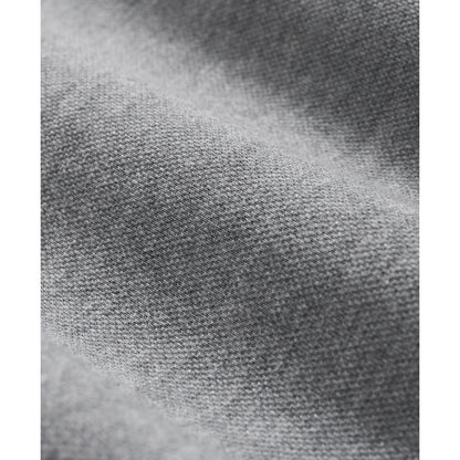 Cotton Blend Pique Half-Zip