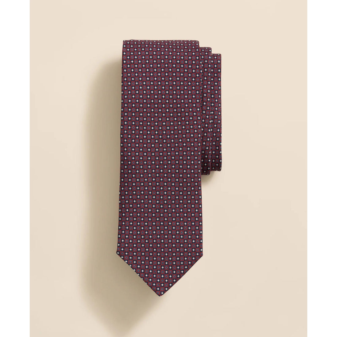 Silk Mini Geometric Tie