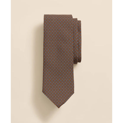 Silk Mini Geometric Tie