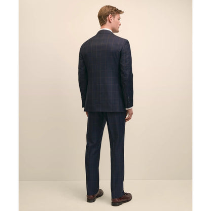 Classic Fit Wool Windowpane 1818 Suit