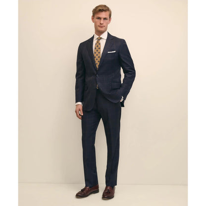 Classic Fit Wool Windowpane 1818 Suit