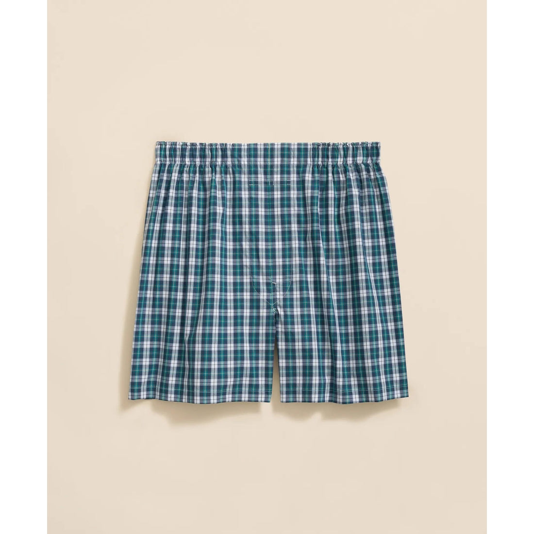 Cotton Broadcloth Plaid Boxers