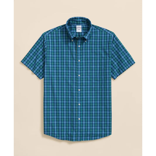 Friday Shirt, Poplin Short-Sleeve Tartan