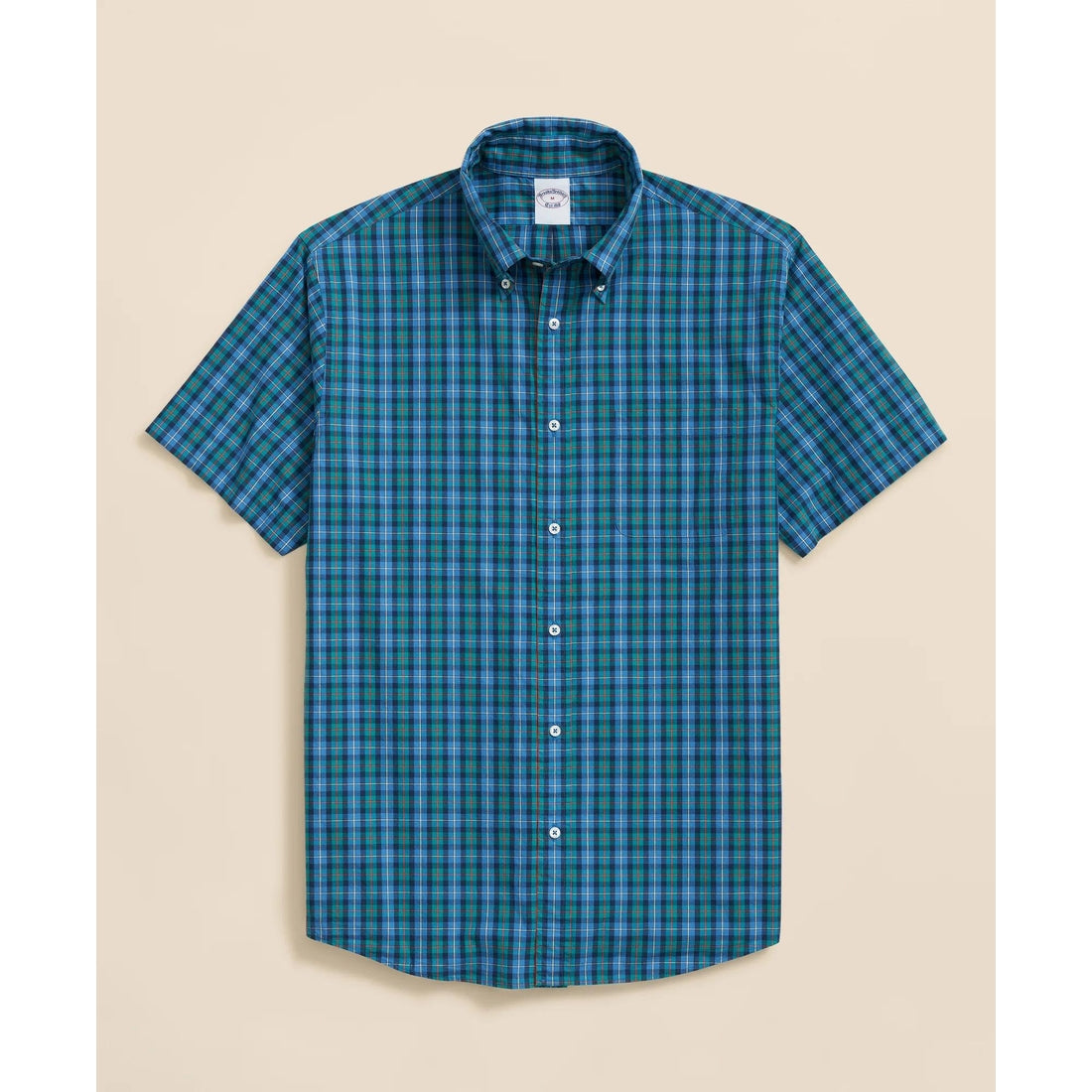 Friday Shirt, Poplin Short-Sleeve Tartan