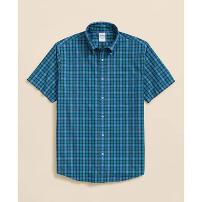 Friday Shirt, Poplin Short-Sleeve Tartan