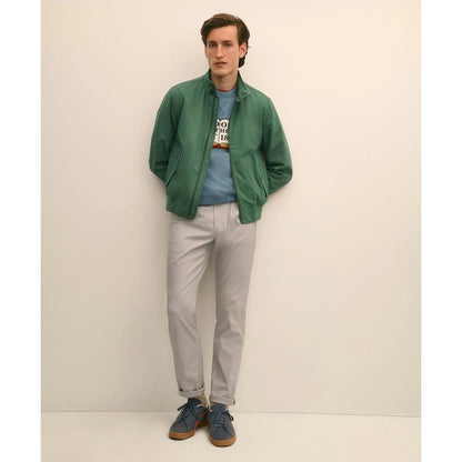 Bomber Jacket in Cotton Blend