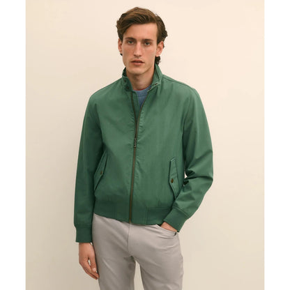 Bomber Jacket in Cotton Blend