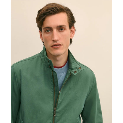 Bomber Jacket in Cotton Blend