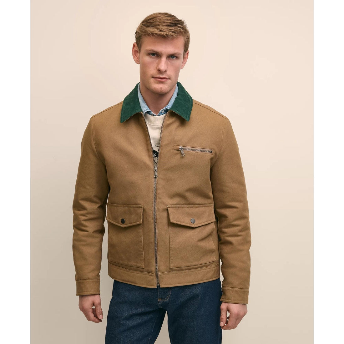 Cotton Canvas Water-Resistant Barn Jacket