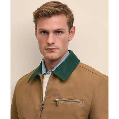 Cotton Canvas Water-Resistant Barn Jacket