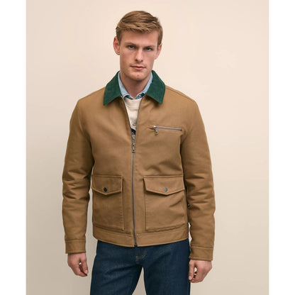 Cotton Canvas Water-Resistant Barn Jacket