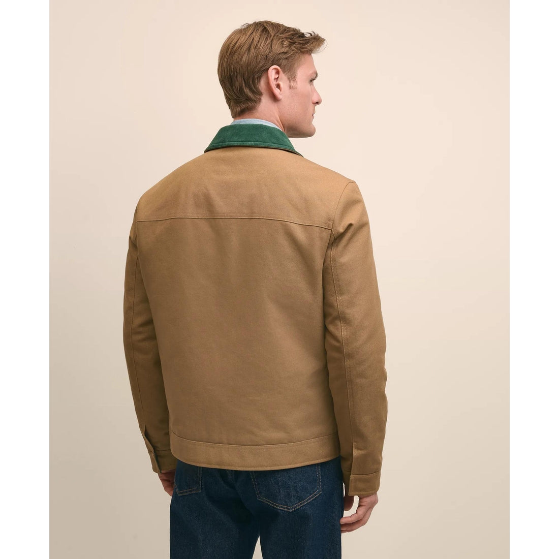 Cotton Canvas Water-Resistant Barn Jacket