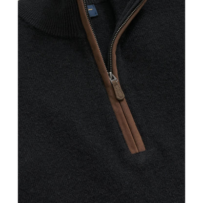 3-Ply Cashmere Half-Zip Sweater