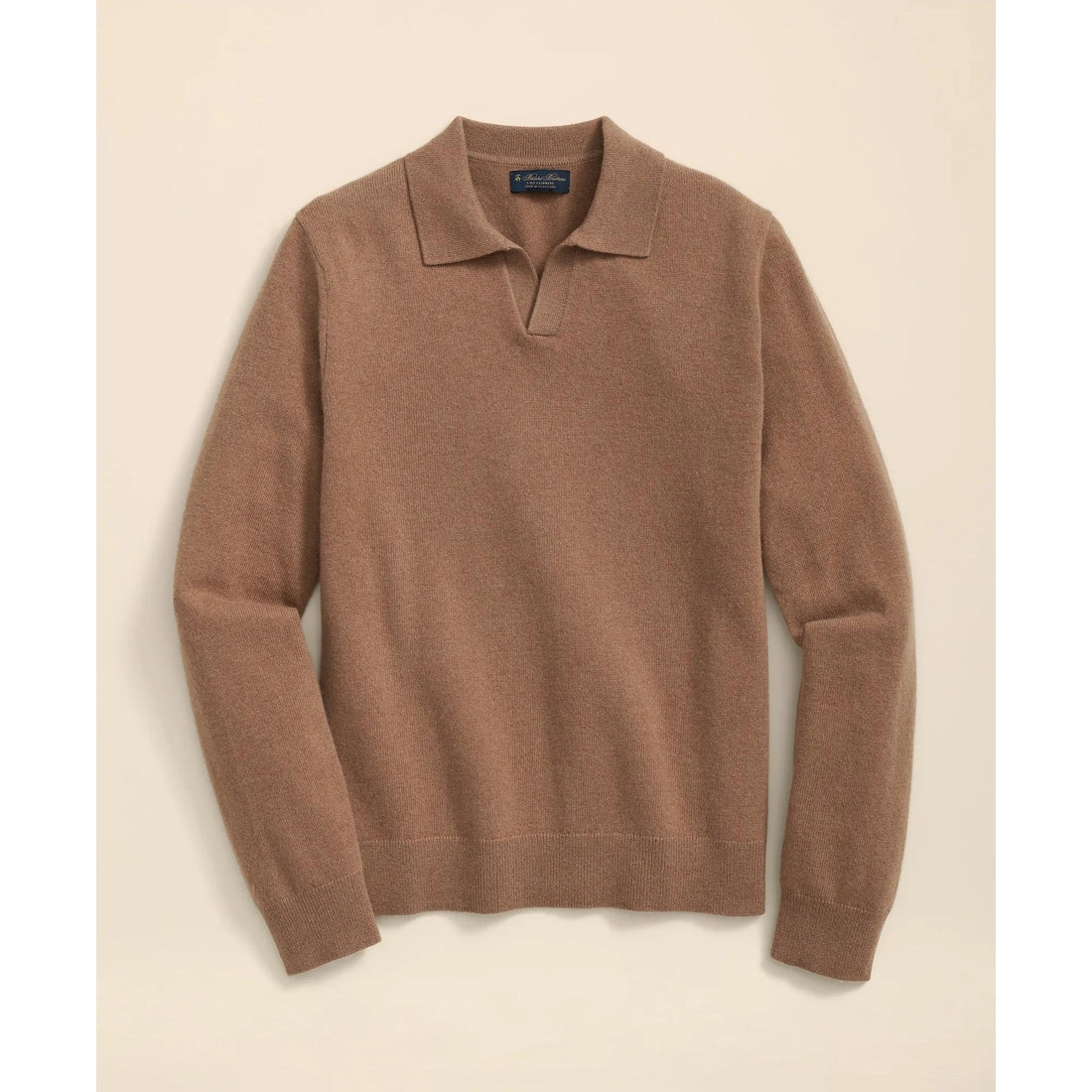 3-Ply Cashmere Jonny Collar Polo Sweater
