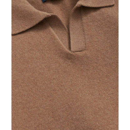 3-Ply Cashmere Jonny Collar Polo Sweater