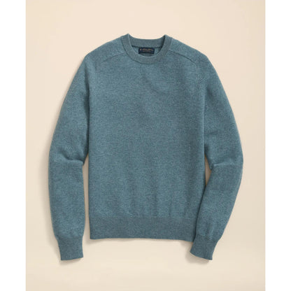 3-Ply Cashmere Crewneck Saddle Shoulder Sweater